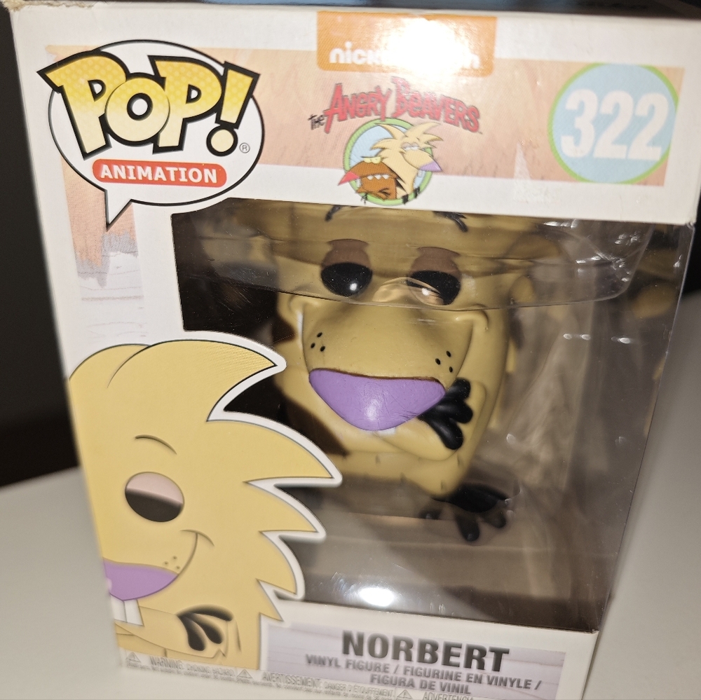Nickelodeon Angry Beavers Norbert #322 Funko Pop Vaulted